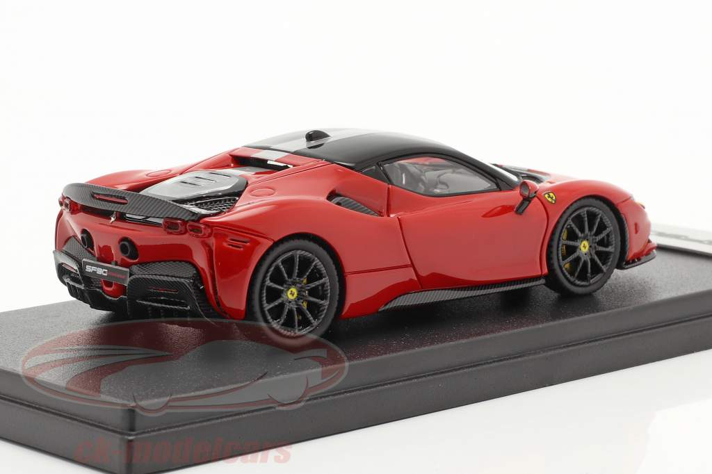 Ferrari SF90 Stradale Byggeår 2019 corsa rød / sort 1:43 LookSmart