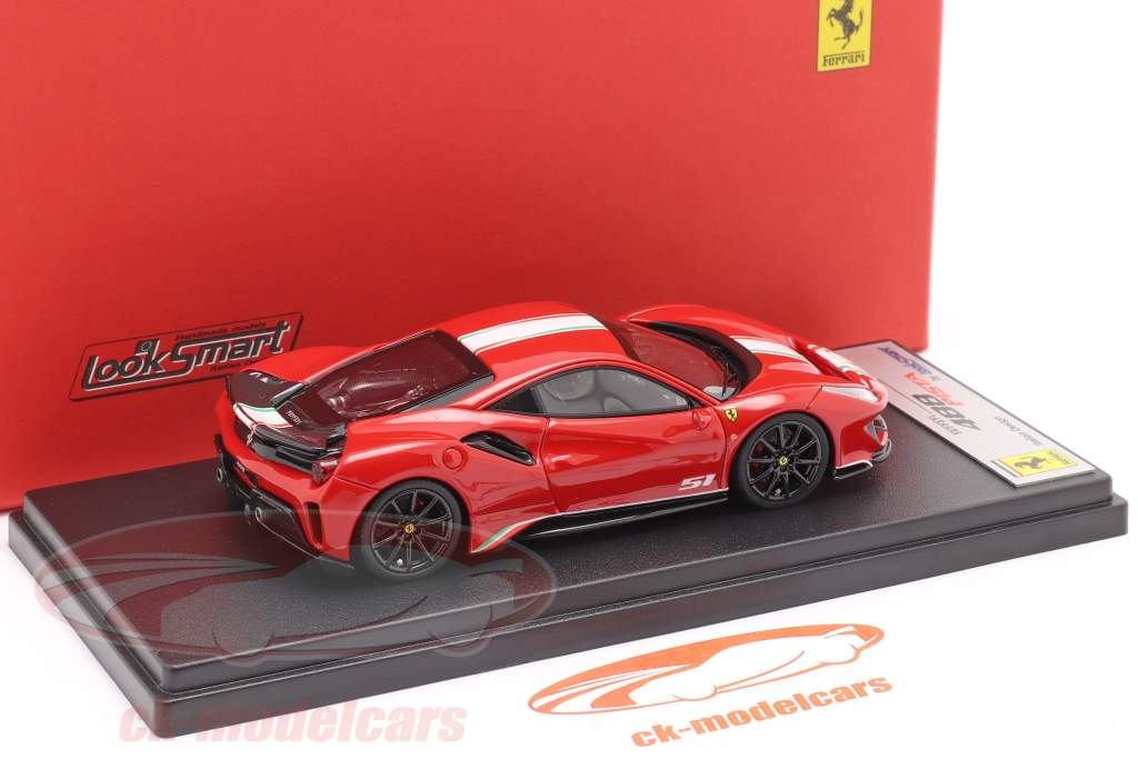 Ferrari 488 Pista Piloti #51 Anno di costruzione 2019 corsa rosso 1:43 LookSmart