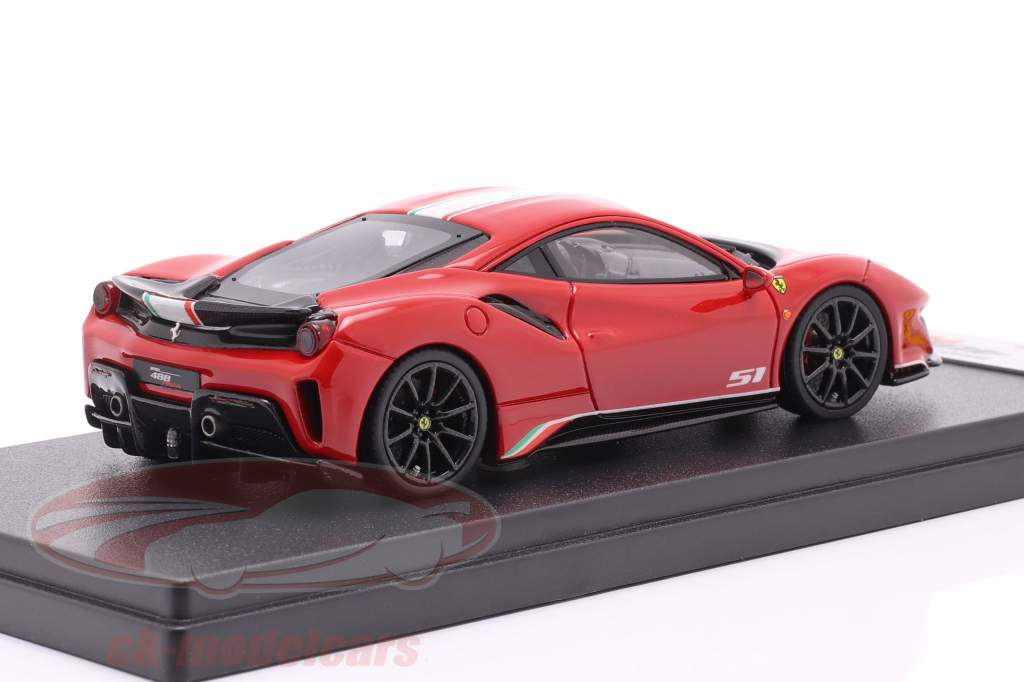 Ferrari 488 Pista Piloti #51 Anno di costruzione 2019 corsa rosso 1:43 LookSmart
