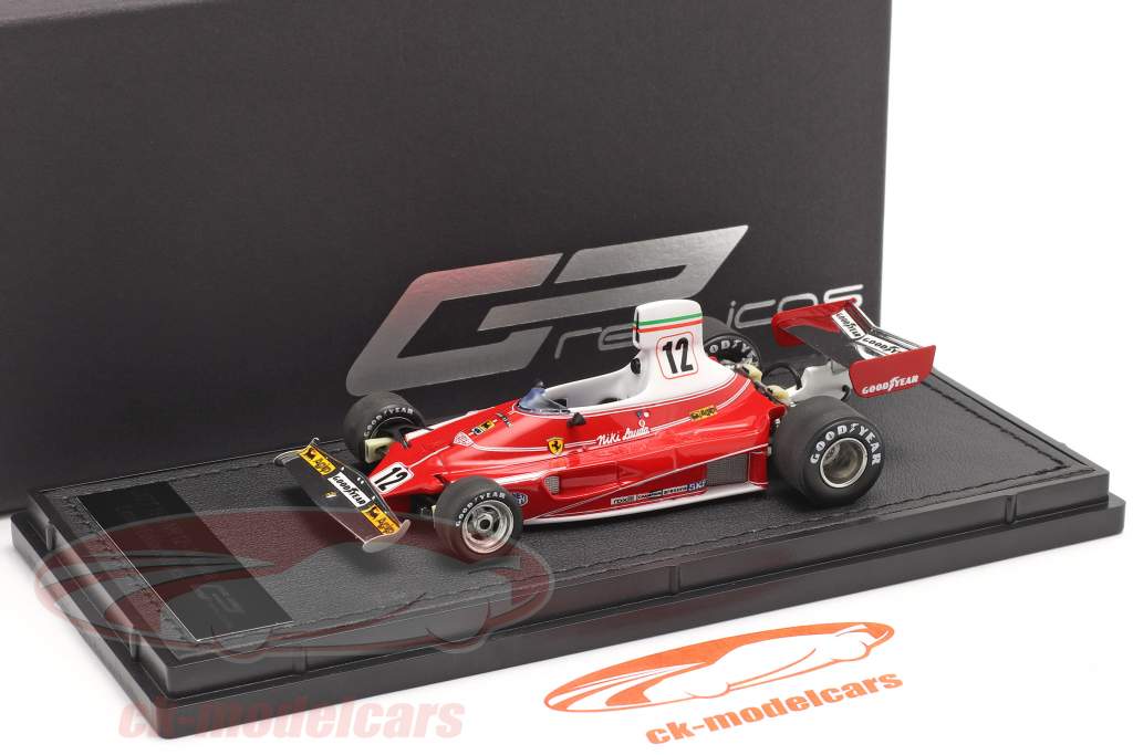 Niki Lauda Ferrari 312T #12 formula 1 World Champion 1975 1:43 GP Replicas