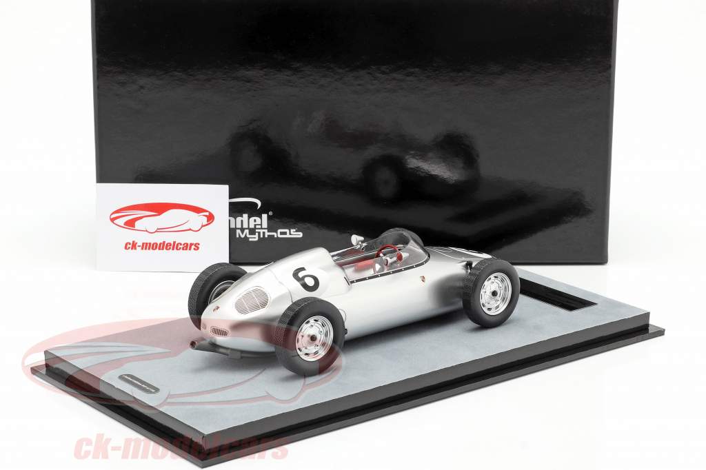 Graham Hill Porsche 718/2 #6 4e Solitude GP formule 2 1960 1:18 Tecnomodel