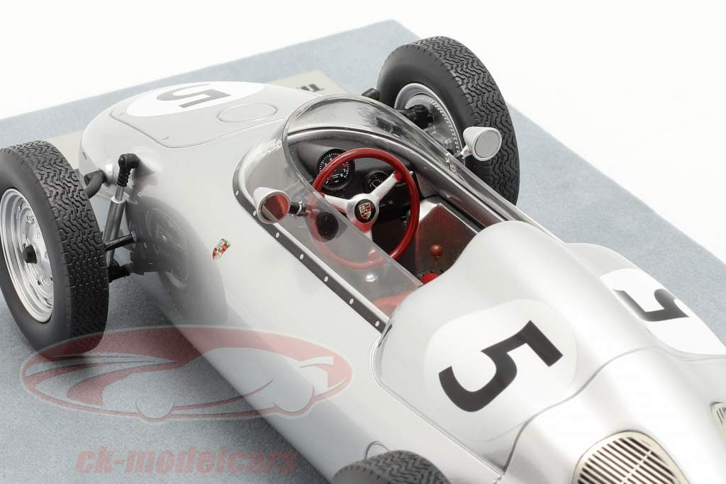 Hans Herrmann Porsche 718/2 #5 2nd Solitude GP Formel 2 1960 1:18 Tecnomodel