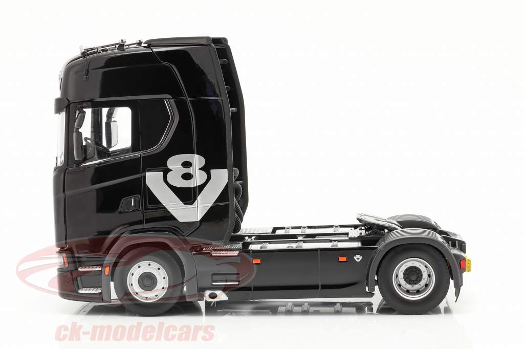 Scania V8 730S 4x2 Caminhão Preto 1:18 NZG