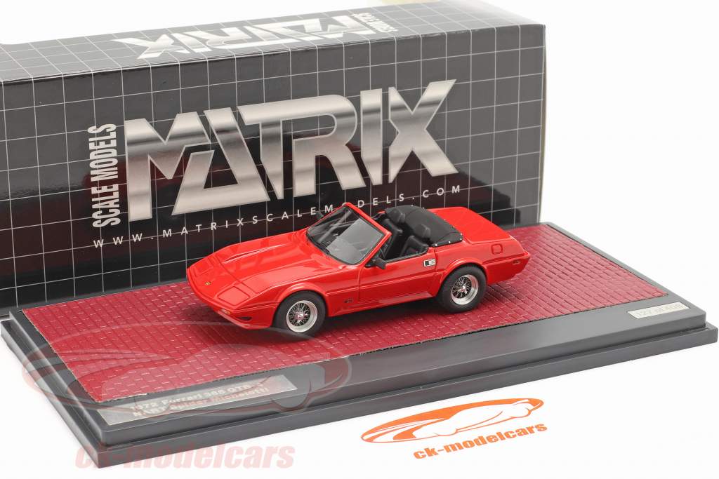 Ferrari 365 GTB-4 NART Spider Michelotti 1972 rot 1:43 Matrix