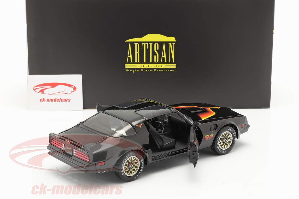 Pontiac Firebird Fire Am 1971 nero 1:18 Greenlight