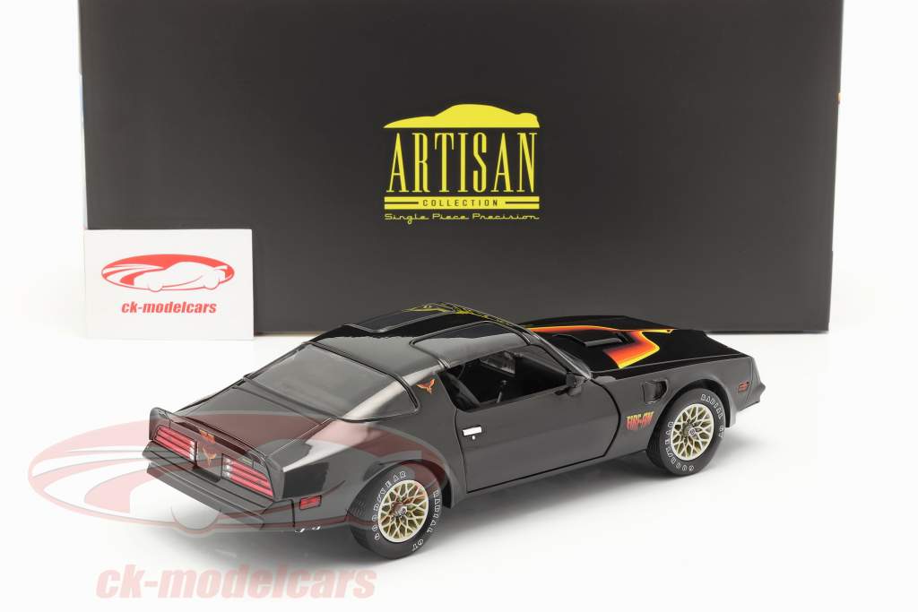Pontiac Firebird Fire Am 1971 черный 1:18 Greenlight