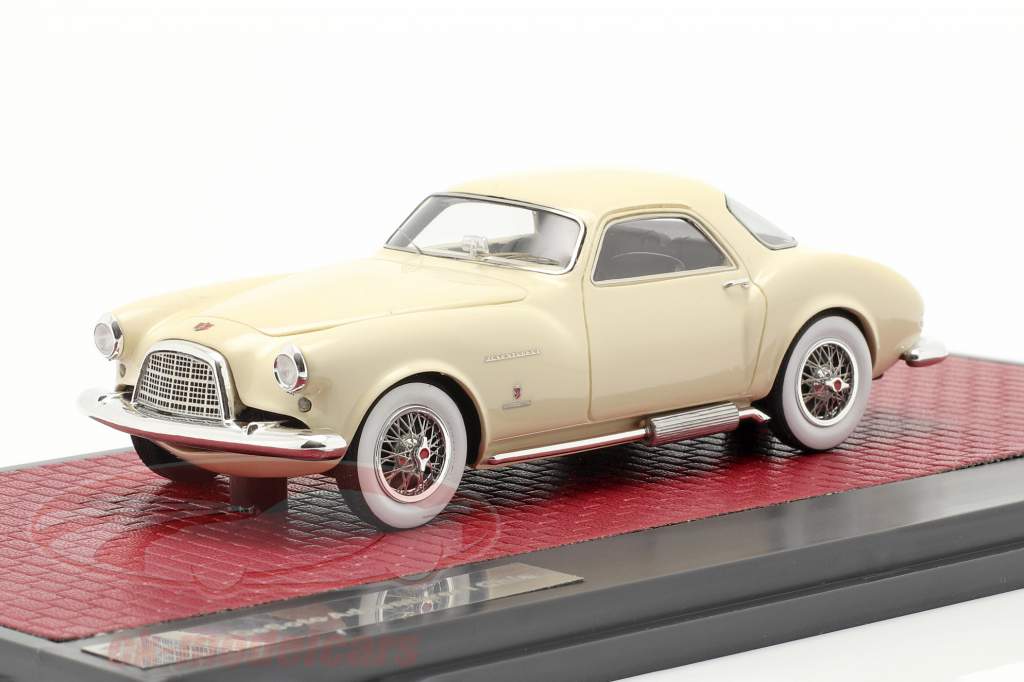 DeSoto Adventurer 1 Ghia year 1953 cream white 1:43 Matrix