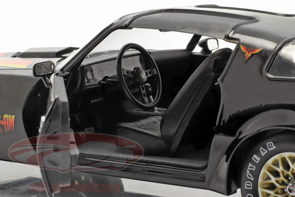 Pontiac Firebird Fire Am 1971 черный 1:18 Greenlight