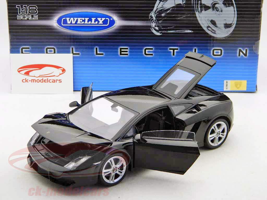 Lamborghini Gallardo LP560-4 black 1:18 Welly
