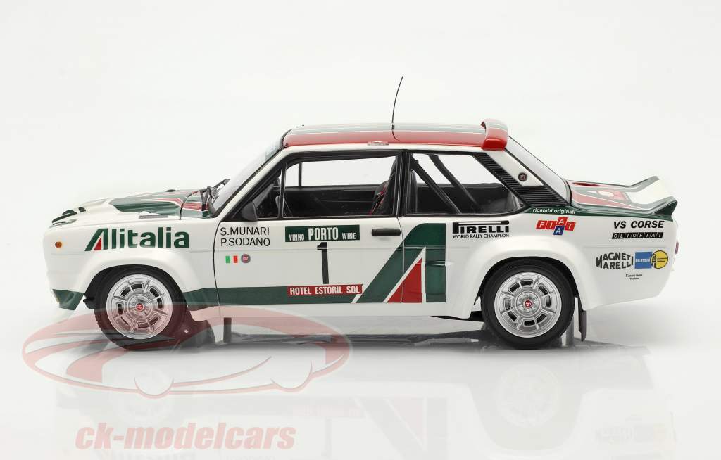 Fiat 131 Abarth #1 Rallye le Portugal 1978 Munari, Sodano 1:18 Kyosho