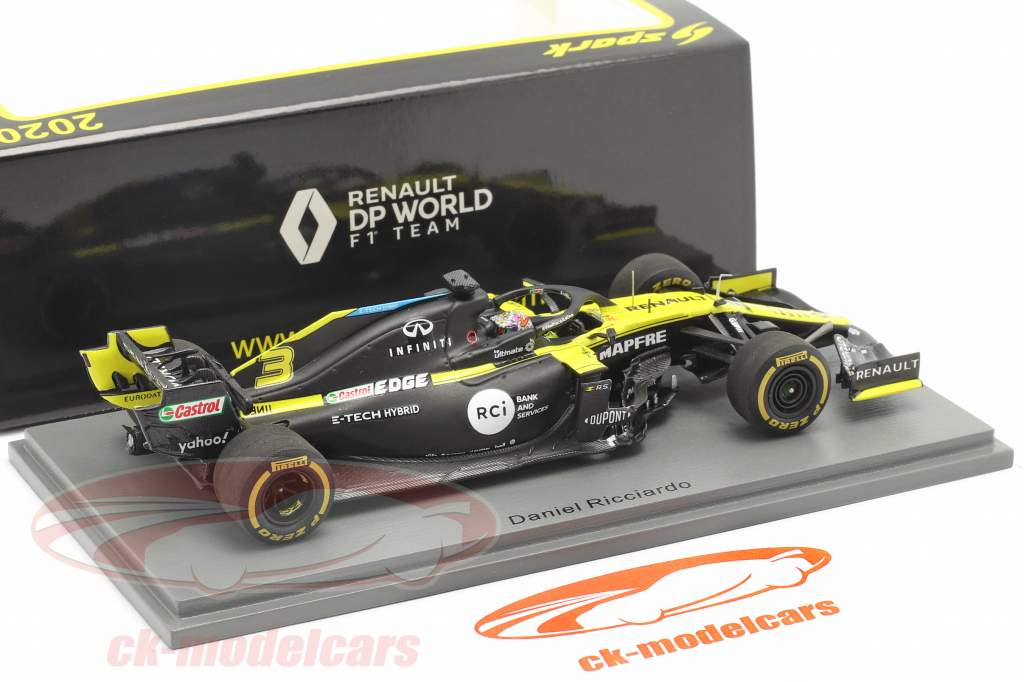 Daniel Ricciardo Renault R.S.20 #3 8th Stiria GP formula 1 2020 1:43 Spark