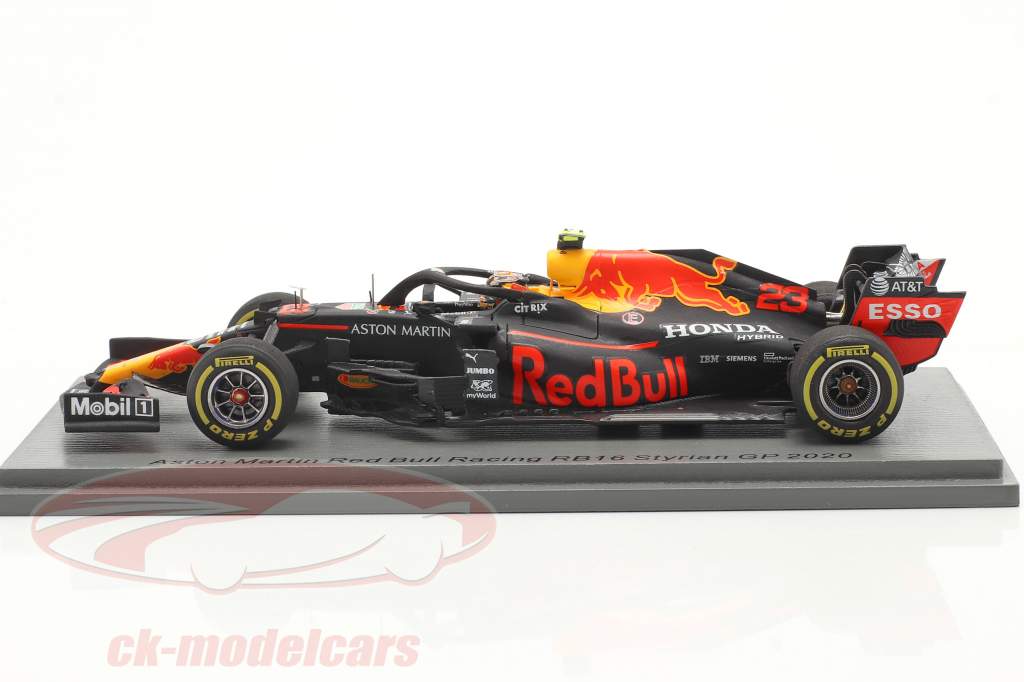 A. Albon Red Bull Racing RB16 #23 4th Steiermark GP Formel 1 2020 1:43 Spark