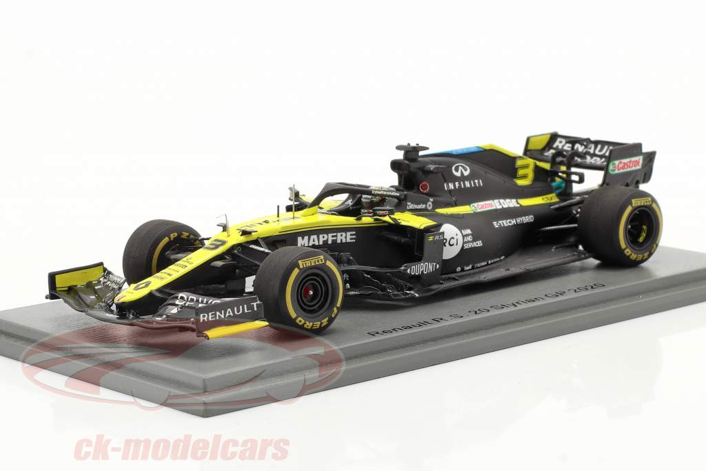 Daniel Ricciardo Renault R.S.20 #3 8e Stiermarken GP formule 1 2020 1:43 Spark