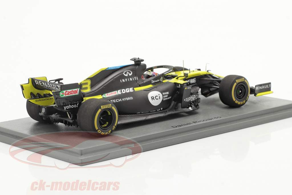 Daniel Ricciardo Renault R.S.20 #3 8e Stiermarken GP formule 1 2020 1:43 Spark