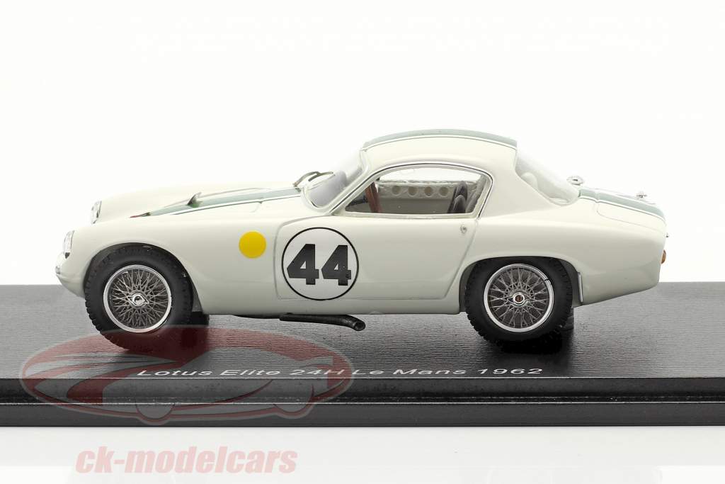 Lotus Elite #44 gagnant GT1.3 24h LeMans 1962 Hobbs, Gardner 1:43 Spark