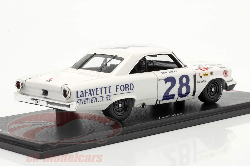 フォードギャラクシー＃28リバーサイド1963ケンマイル1:43スパーク