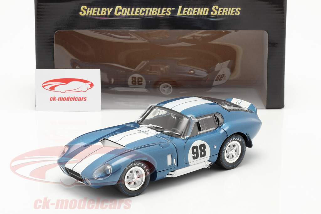 1/18 シェルビー SHELBY COBRA DAYTONA COUPE 1/18 Shelby Collectibles 1965 Shelby Cobra Daytona Coupe #98