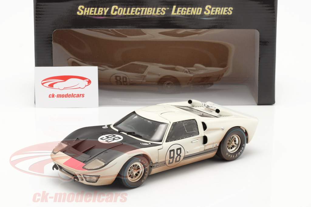 Ford GT40 MK II #98 Winner 24h Daytona 1966 Dirty Version 1:18 ShelbyCollectibles