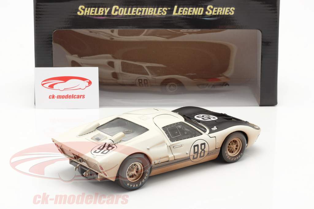 Ford GT40 MK II #98 Winner 24h Daytona 1966 Dirty Version 1:18 ShelbyCollectibles