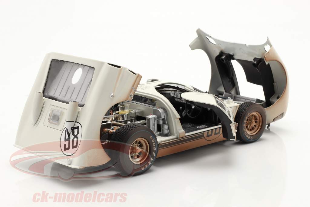 Ford GT40 MK II #98 Winner 24h Daytona 1966 Dirty Version 1:18 ShelbyCollectibles
