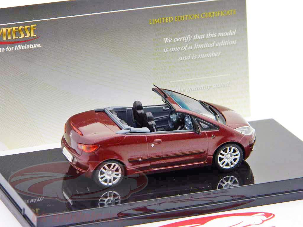 Mitsubishi Colt CZC convertible carmin red 1:43 Vitesse