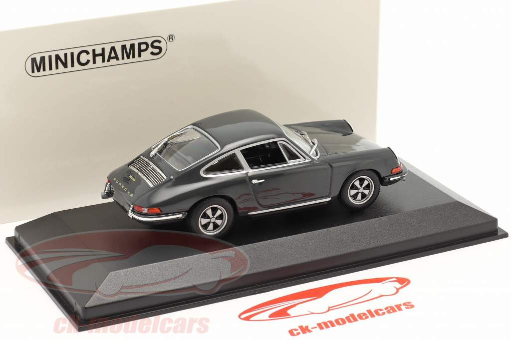 Porsche 911 Année de construction 1964 ardoise gris 1:43 Minichamps