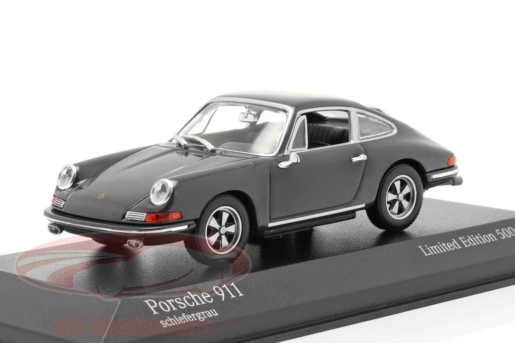Porsche 911 Année de construction 1964 ardoise gris 1:43 Minichamps