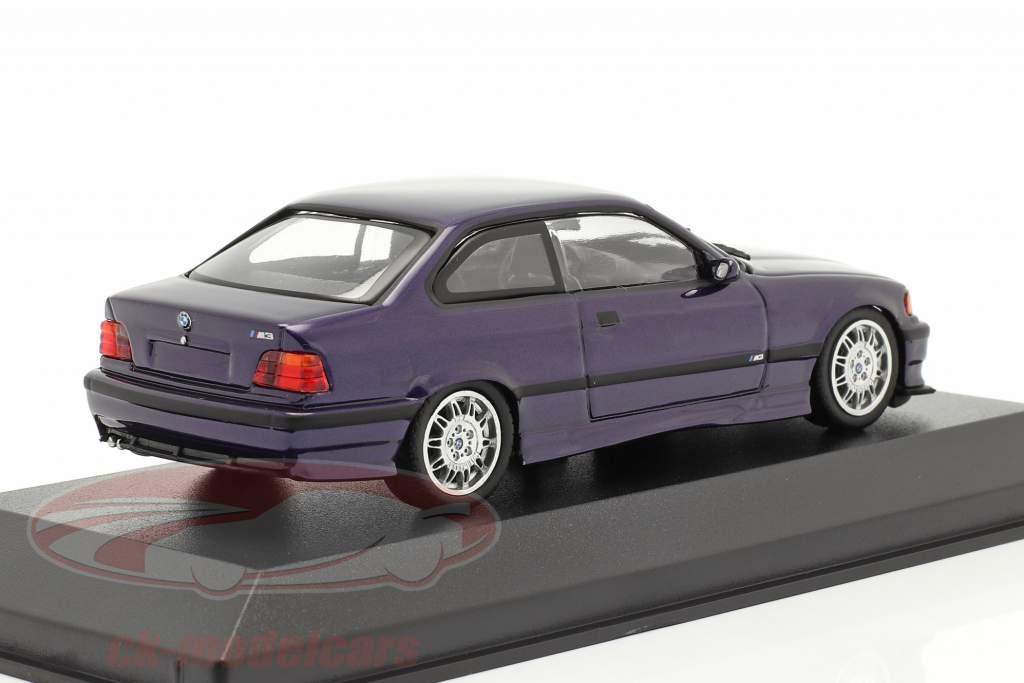 BMW M3 (E36) Année de construction 1992 techno violet 1:43 Minichamps
