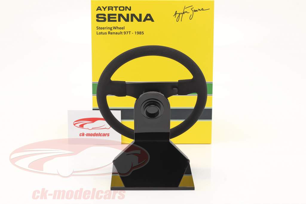 Ayrton Senna Lotus 97T #12 formula 1 1985 steering wheel 1:2 Minichamps