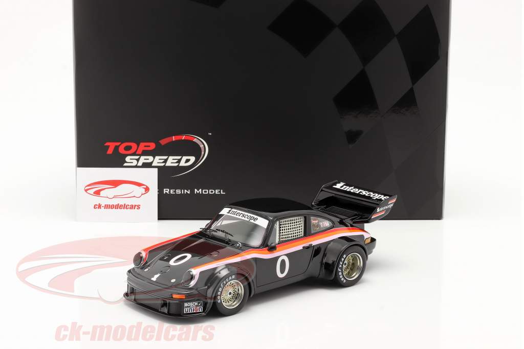 Porsche 934/5 #0 Winner 100 Miles Laguna Seca IMSA 1977 1:18 TrueScale