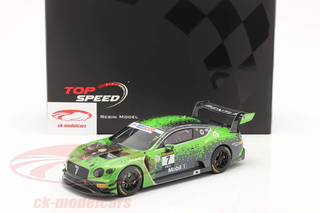Bentley Continental GT3 #7 Vencedora 12h Bathurst 2020 1:18 TrueScale