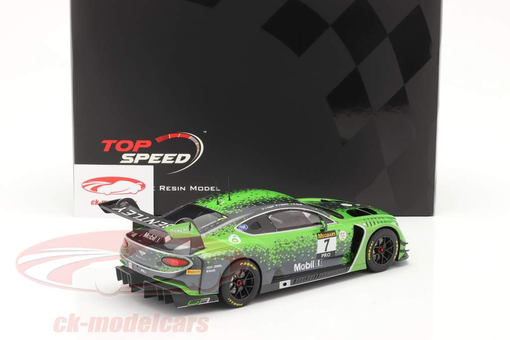 Bentley Continental GT3 #7 Vencedora 12h Bathurst 2020 1:18 TrueScale
