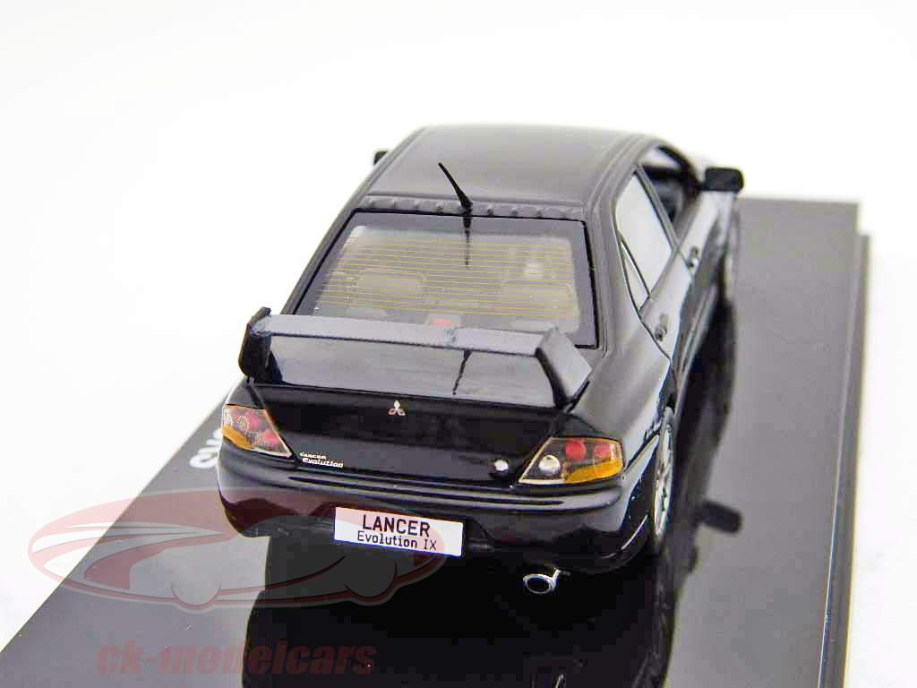 Mitsubishi Lancer Evo IX schwarz / black 1:43 Vitesse