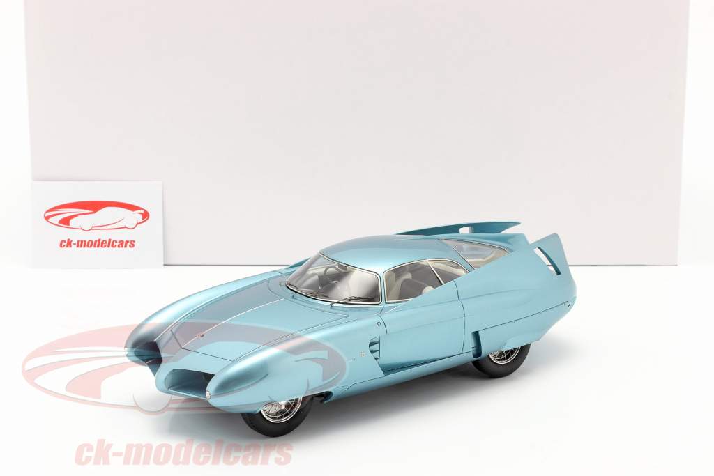 Alfa Romeo B.A.T. 7 Année de construction 1954 lumière bleu métallique 1:18 Matrix