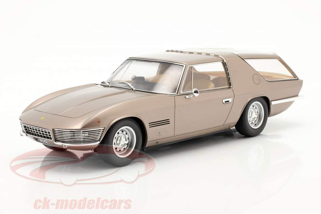 Ferrari 330GT Shooting Brake Vignale 1968 lys Brun metallisk 1:18 Matrix