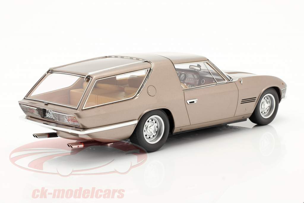 Ferrari 330GT Shooting Brake Vignale 1968 lys Brun metallisk 1:18 Matrix