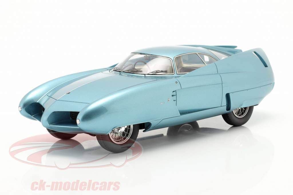 Alfa Romeo B.A.T. 7 Année de construction 1954 lumière bleu métallique 1:18 Matrix