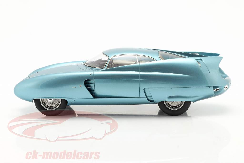 Alfa Romeo B.A.T. 7  year 1954 light blue metallic 1:18 Matrix