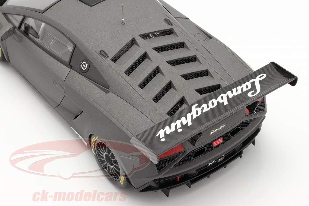 Lamborghini Gallardo GT3 FL2 year 2013 mat grey 1:18 AUTOart
