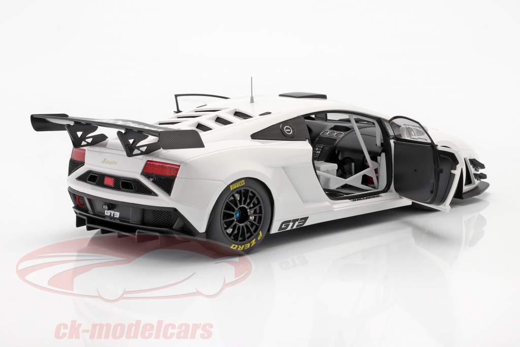 Lamborghini Gallardo GT3 FL2 Anno 2013 bianco 1:18 AUTOart
