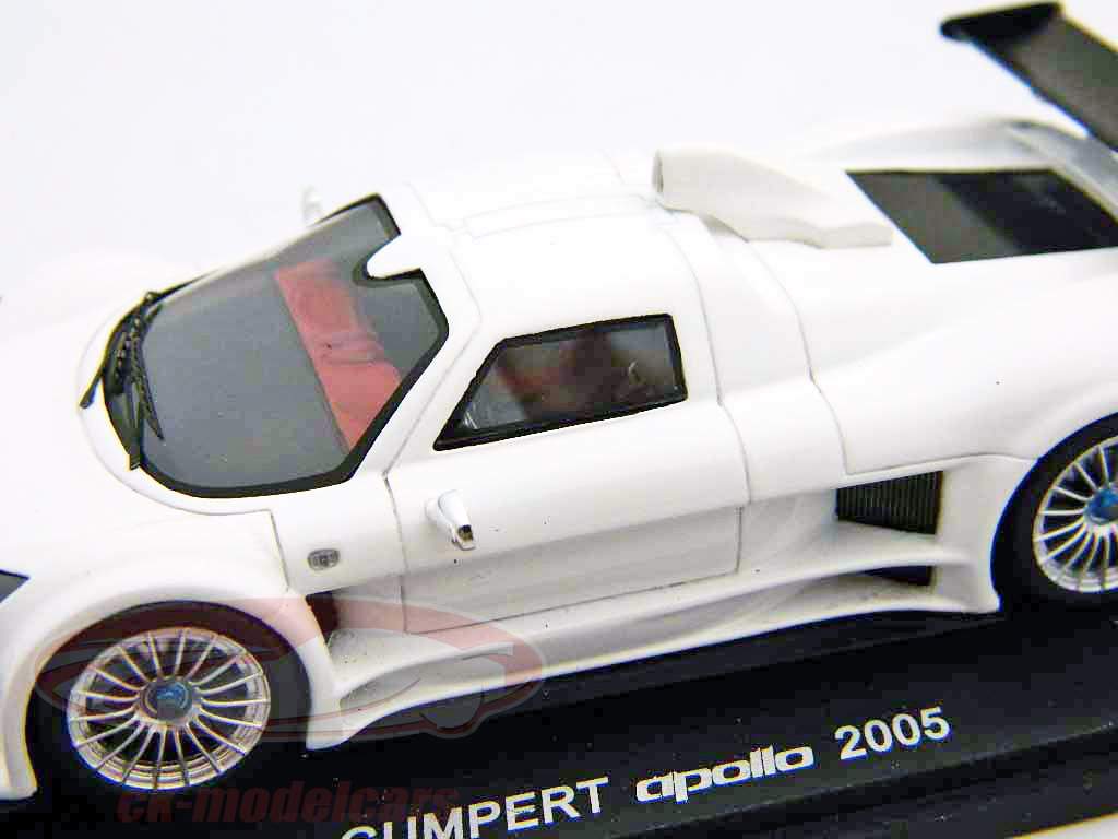 Gumpert Apollo modèle 2005 blanc / blanc Spark 1:43