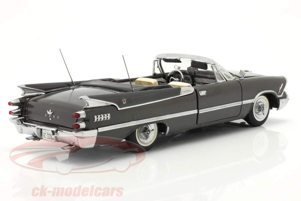 Dodge Custom Royal Lancer Cabriolet Open Top Byggeår 1959 sort 1:18 SunStar