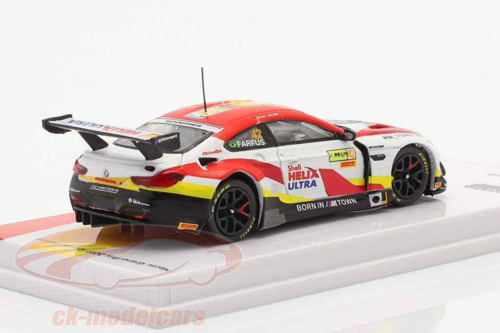 BMW M6 GT3 #42 vincitore FIA GT World Cup Macau 2018 Farfus 1:64 Tarmac Works