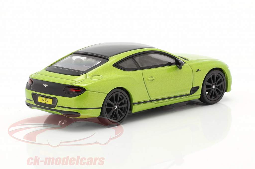 Bentley Continental GT by Mulliner Baujahr 2019 grün 1:64 TrueScale