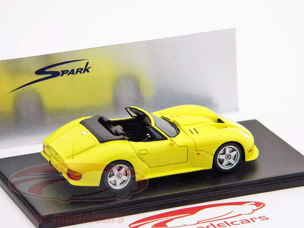 Маркос LM 500 Кабриолет Год 1996 желтый / желтый 1:43 Свеча