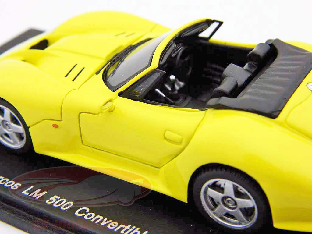 Marcos LM 500 Convertible Anno 1996 giallo / giallo 1:43 Spark