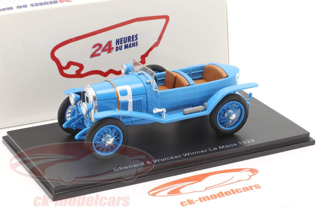 Chenard & Walcker Sport #9 vencedora 24h LeMans 1923 Lagache, Leonard 1:43 Spark