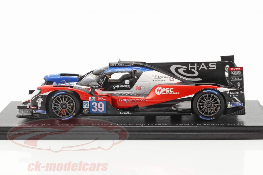 Oreca 07 #39 24h LeMans 2020 Allen, Capillaire, Milesi 1:43 Spark