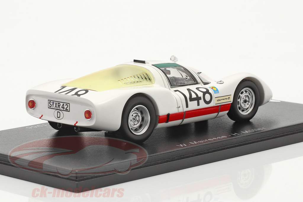 Porsche 906 #148 vincitore Targa Florio 1966 Mairesse, Müller 1:43 Spark