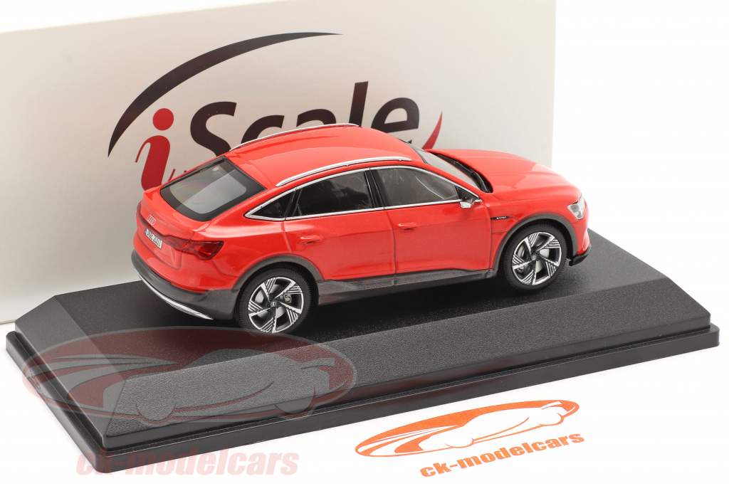 Audi e-tron Sportback Год постройки 2020 catalunya красный 1:43 iScale